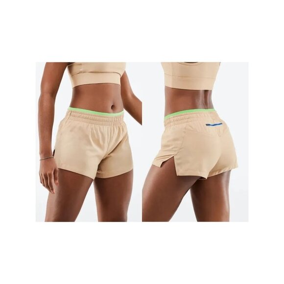 Fabletics Breathe Mid-Rise‎ Run Short Cedar/Parakeet/Electric Blue 2X - Picture 1 of 10